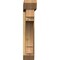 Ekena Millwork Merced Slat Rough Sawn Bracket w/ Offset Brace, Western Red Cedar, 6"W x 30"D x 30"H BKT0604X30X30MRC06RWR - alternate 3